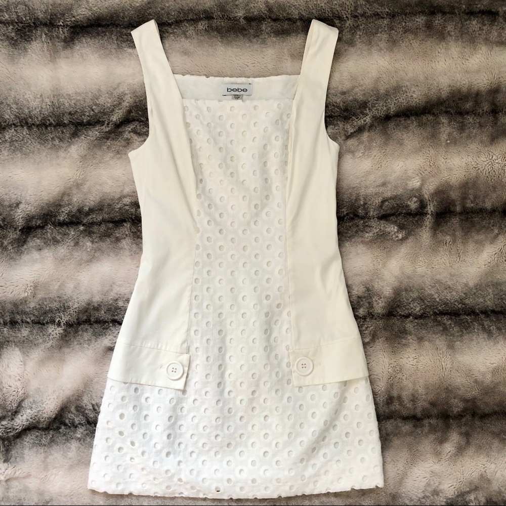 Bebe Wide Straps Dress